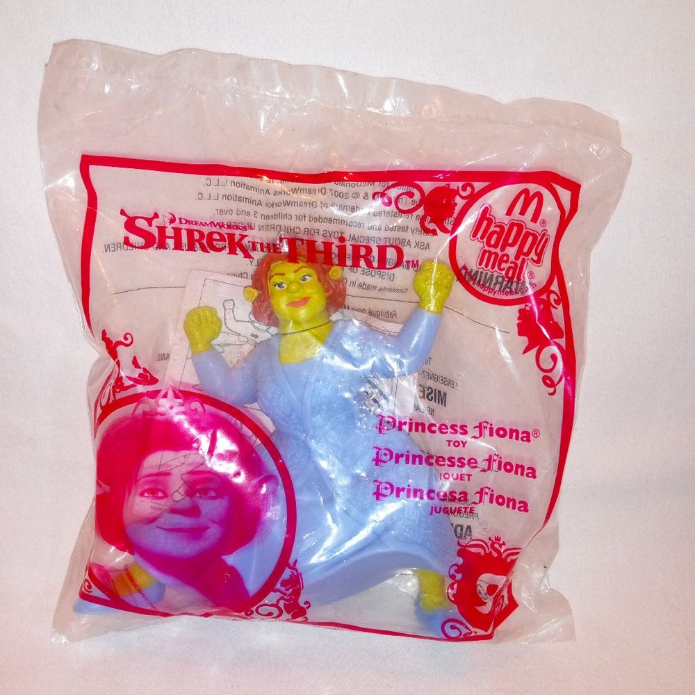 Shrek the Third Princess Fiona McDonald's Happy Meal Toy